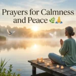 prayers for calmness and peace