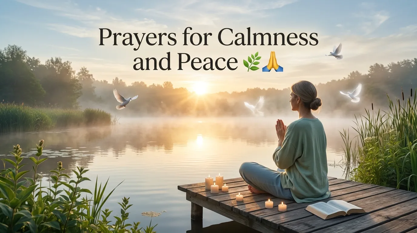 prayers for calmness and peace