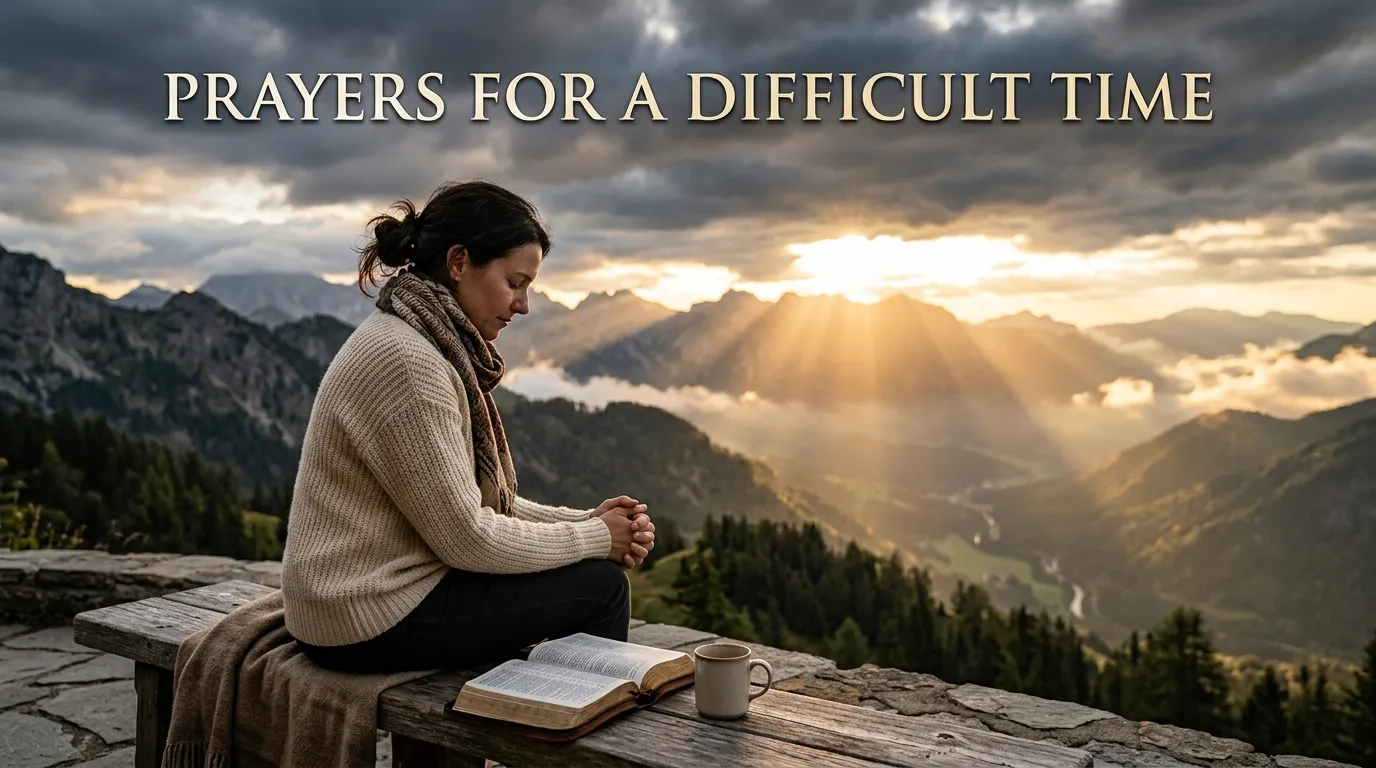 prayers for a difficult time