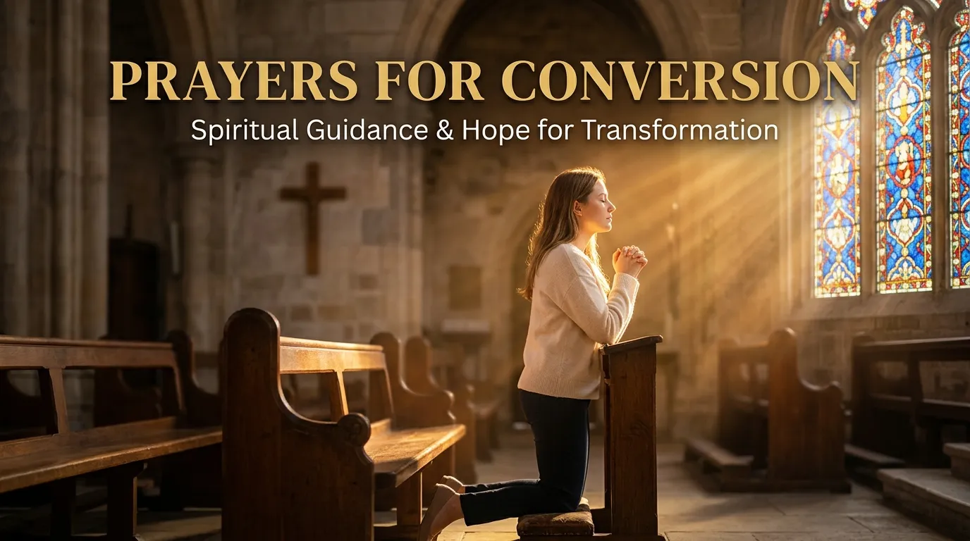 prayers for conversion