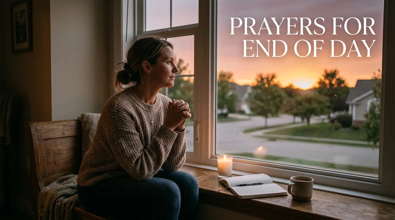 prayers for end of day