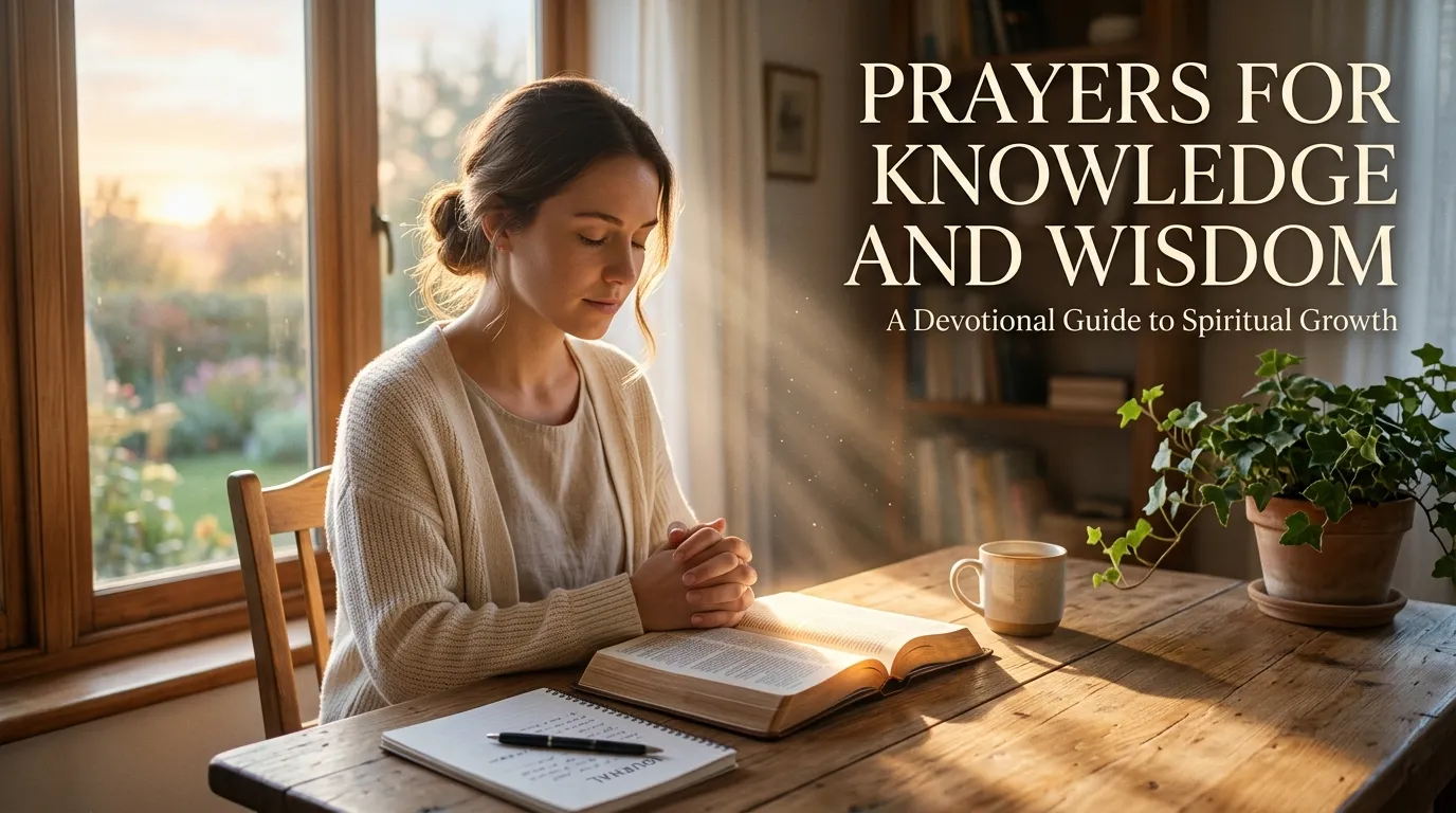 prayers for knowledge and wisdom