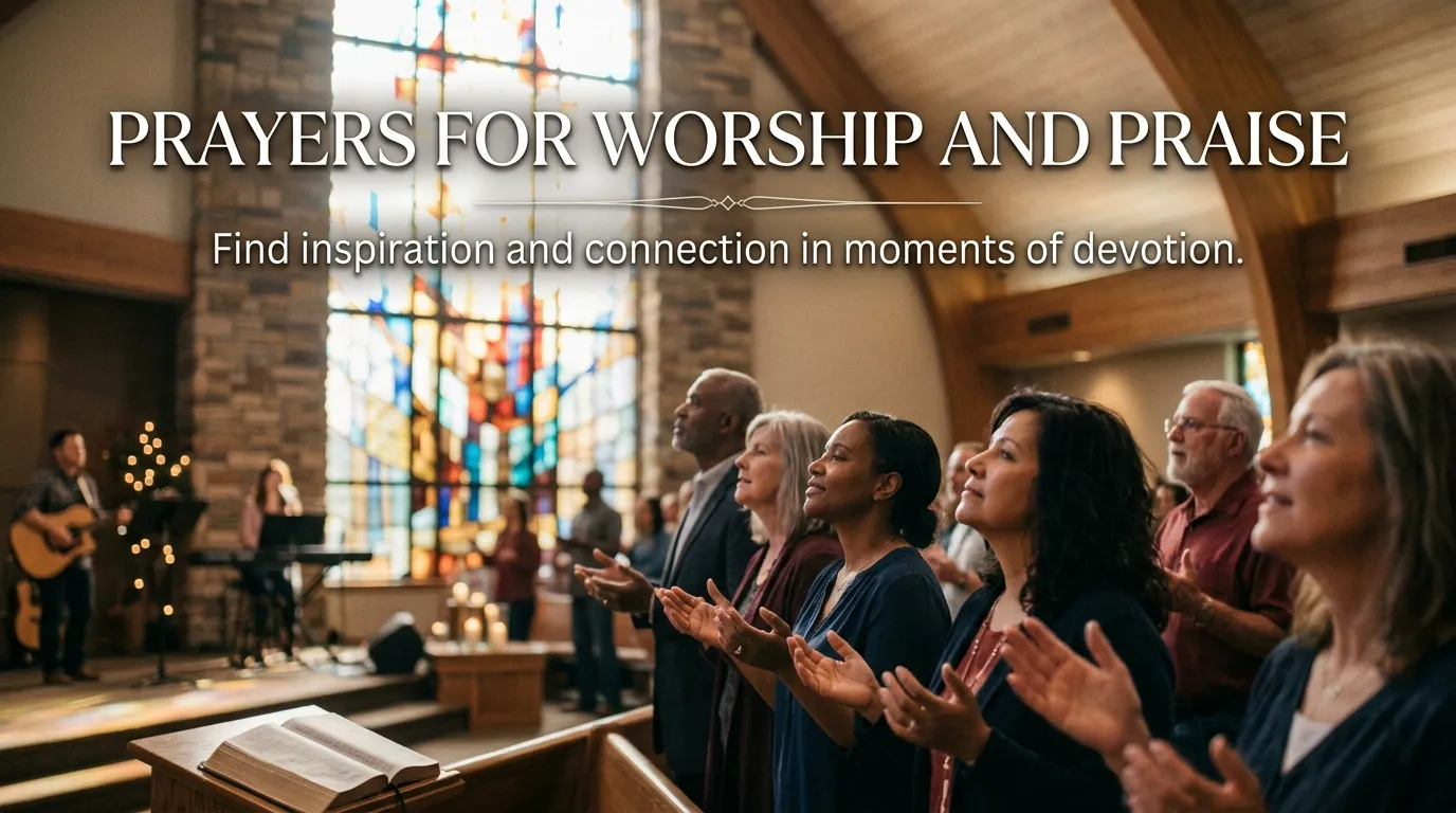 prayers for worship and praise