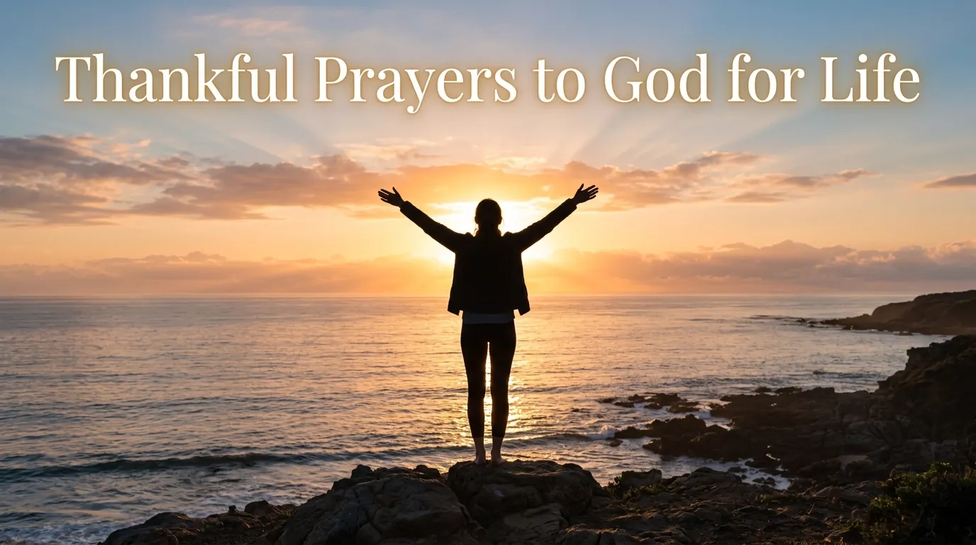 thankful prayers to God for life